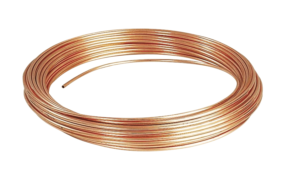 Měděná trubička ø 8 mm – 50 m (12,5 kg)
