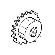 Pastorek 1/2” Z20 z pozinkované oceli