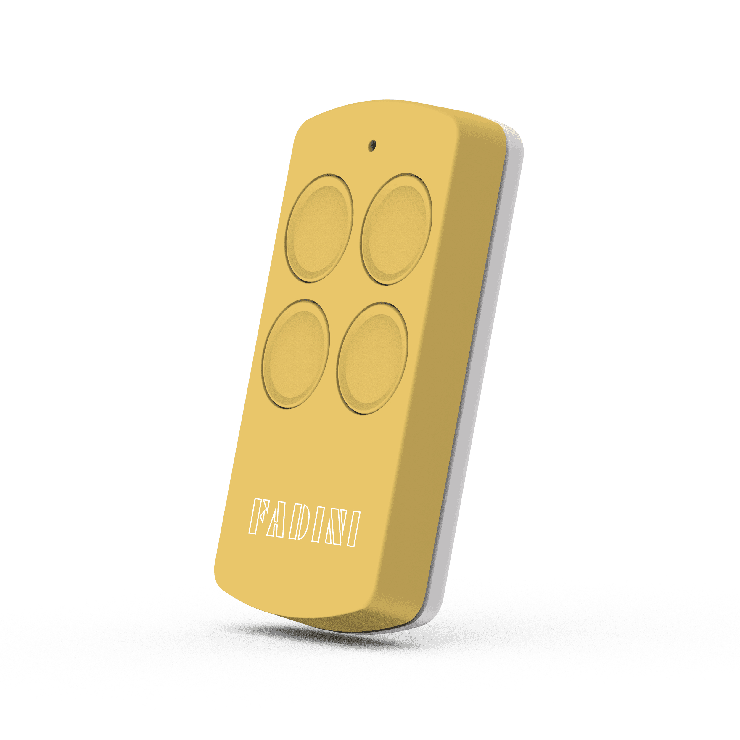 DIVO 71/4 TR čtyřkanálový rádiový vysílač 433,92 MHz, hořčicově žlutá barva