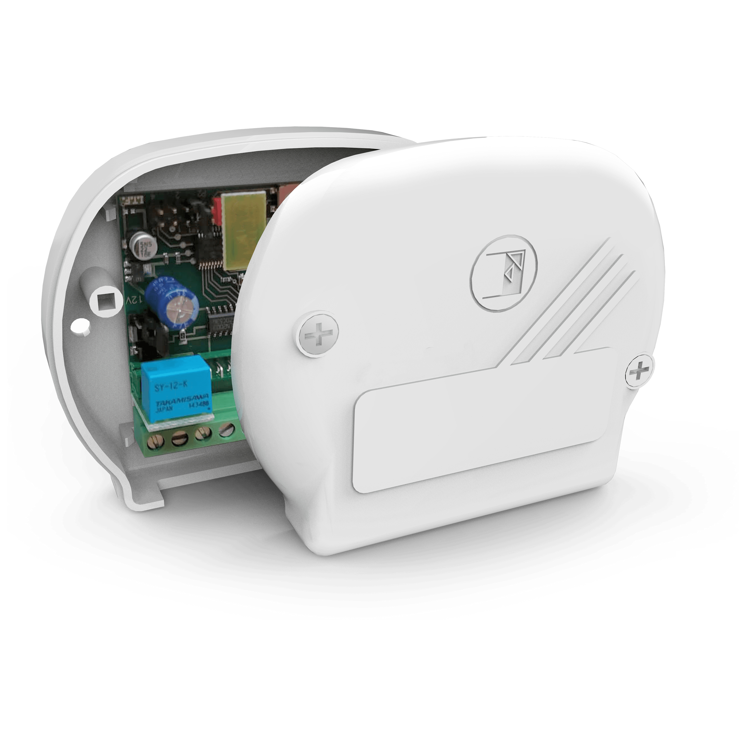 JUBI 433/1 R, rádiový přijímač k vnější instalaci, 1 kanál + 3 (volitelné)