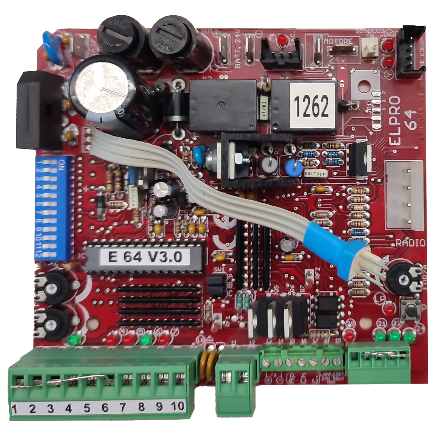 ELPRO 64 elektronická řídicí jednotka pro pohon JUNIOR 624 (verze 2022)