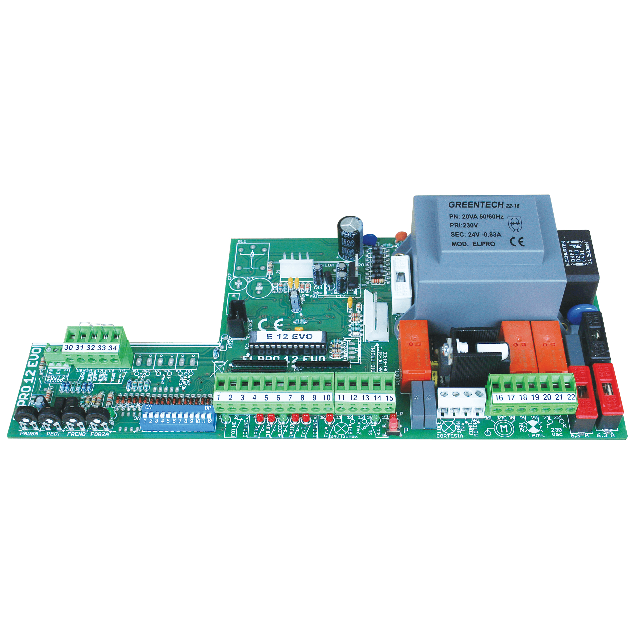 ELPRO 12 PLUS FN elektronická řídicí jednotka pro pohon NYOTA 115 EVO reverz