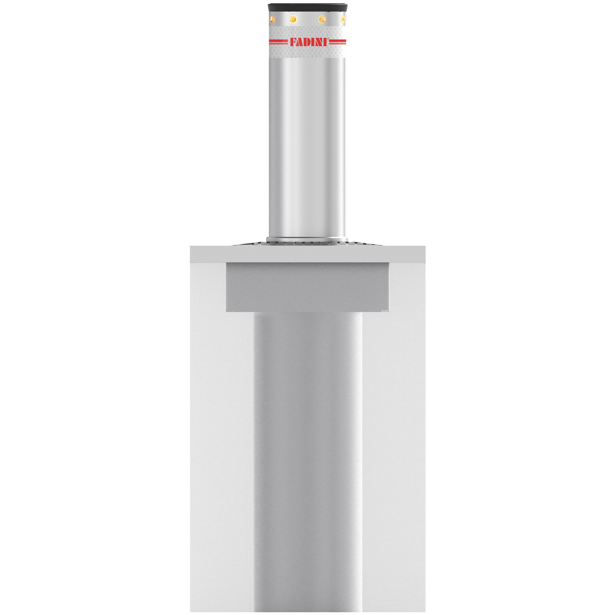 VIGILO, h 500 ø 200 δ 4 mm, automatický sloup 230 V ac 50 Hz 1PH s LED světly