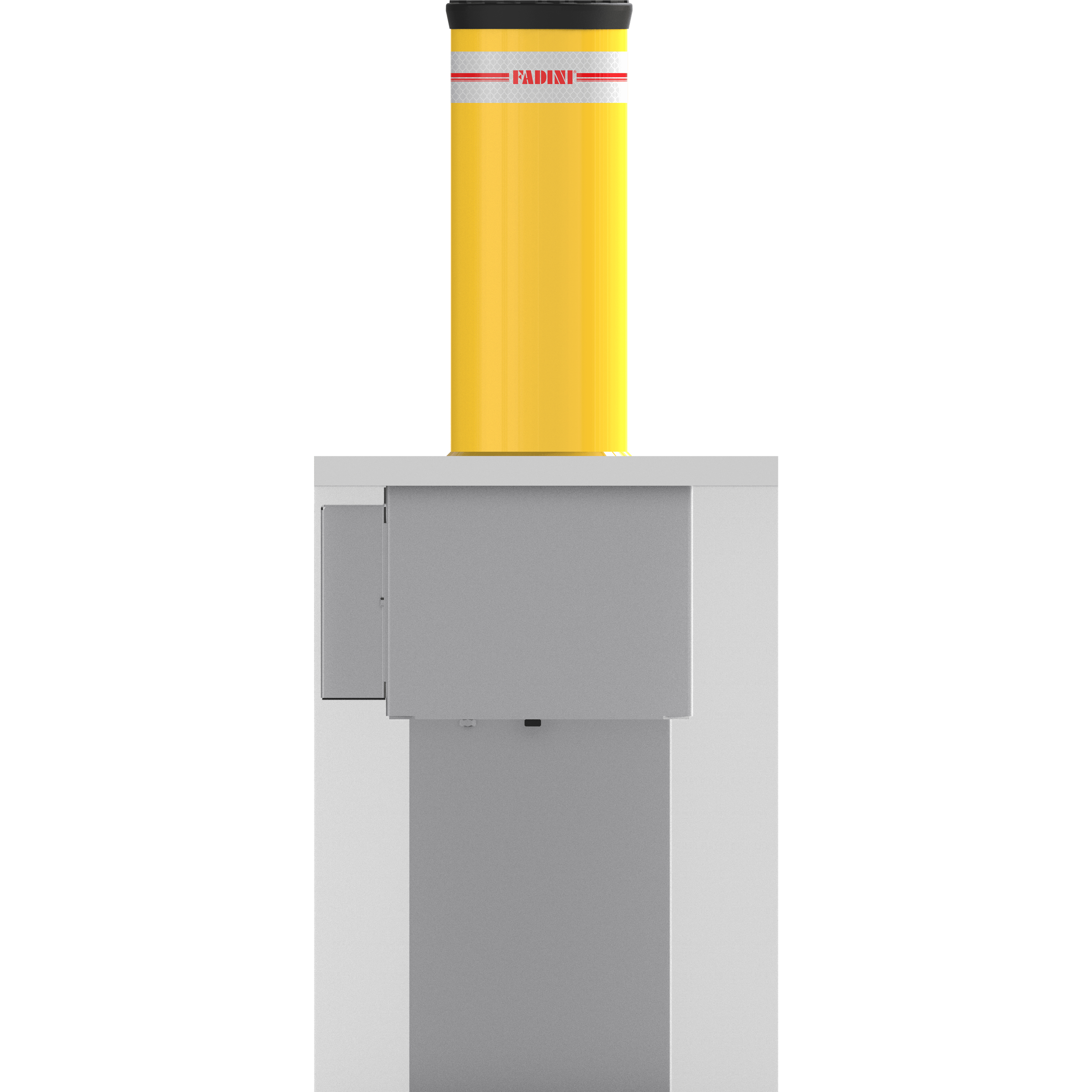 TALOS řady 94, h 700 ø 275 δ 4 zesílení 200 mm, poloautomatický zásuvný sloup s pouzdrem k zabetonování