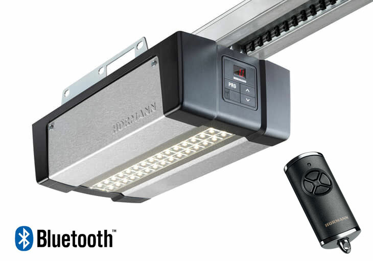 Pohon garážových vrat Hörmann SupraMatic E 4 – BiSecur Bluetooth – K + krátká vodící lišta