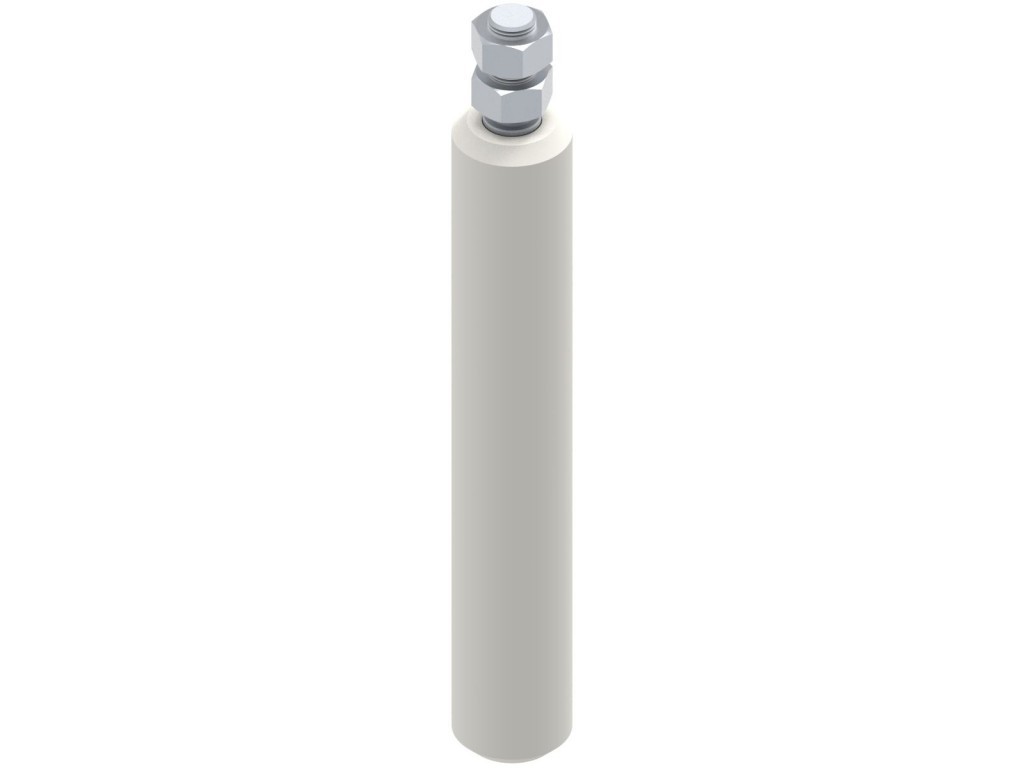 Nylonová horní vodicí kladka dlouhá 150 mm, zn