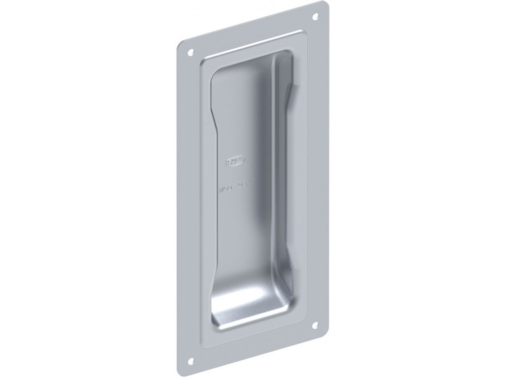 Zapuštěné madlo se 4 otvory 90×200 - patent, zinek