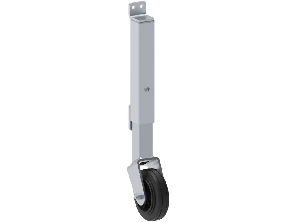 Zadní teleskopické kolečko ø 125 mm, zinek